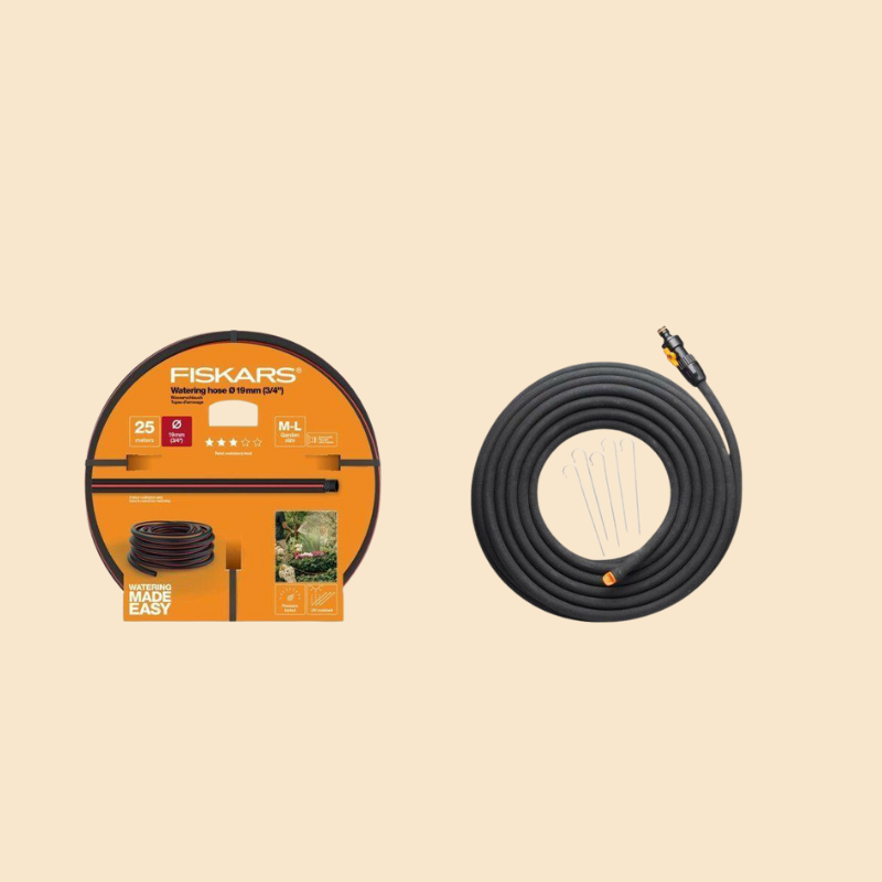 KOTARBAU® Tuinslang, 1 inch, 30 m, versterkt, zwart-geel, professioneel voor het begieten van planten, 4-laags KOTARBAU® Tuinslang, 1 inch, 30 m, versterkt, zwart-geel, professioneel voor het begieten van planten, 4-laags