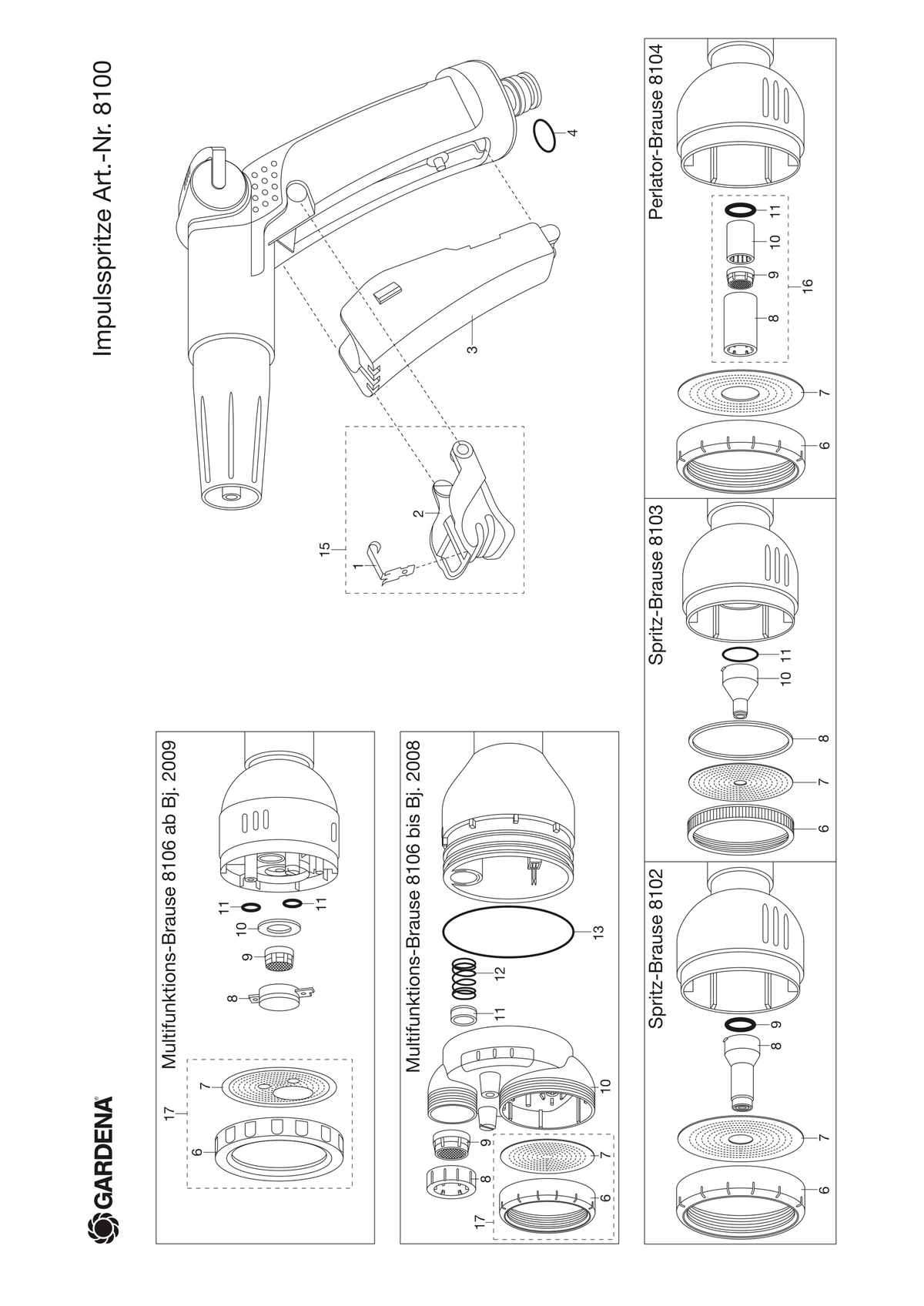 Husqvarna 520338301 onderdelentekening - positie 7