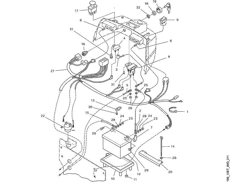 STIHL 6153-430-0520 schakelaar positie 17 technische tekening
