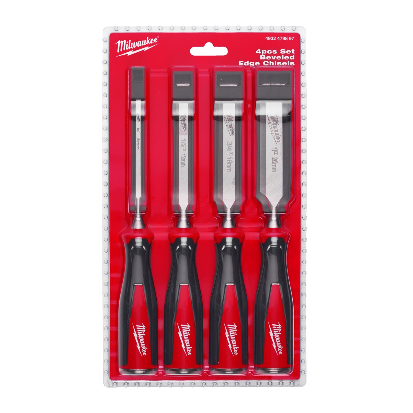 Milwaukee Steekbeitel Set (6,13,19,25 mm) (4-delig)keizers_nu_12