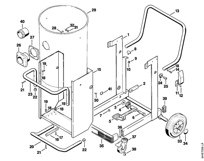 STIHL 9062-116-1050 Bout met verzonken kop M5x25 positie 21 technische tekening