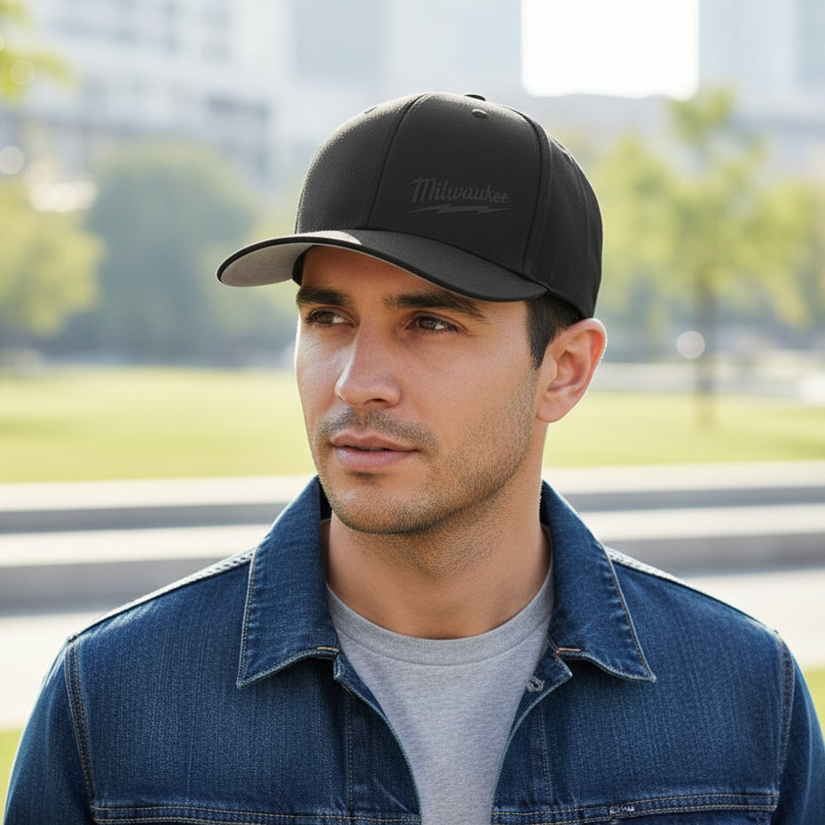 Milwaukee Baseball Cap Black S/M-keizers.nu