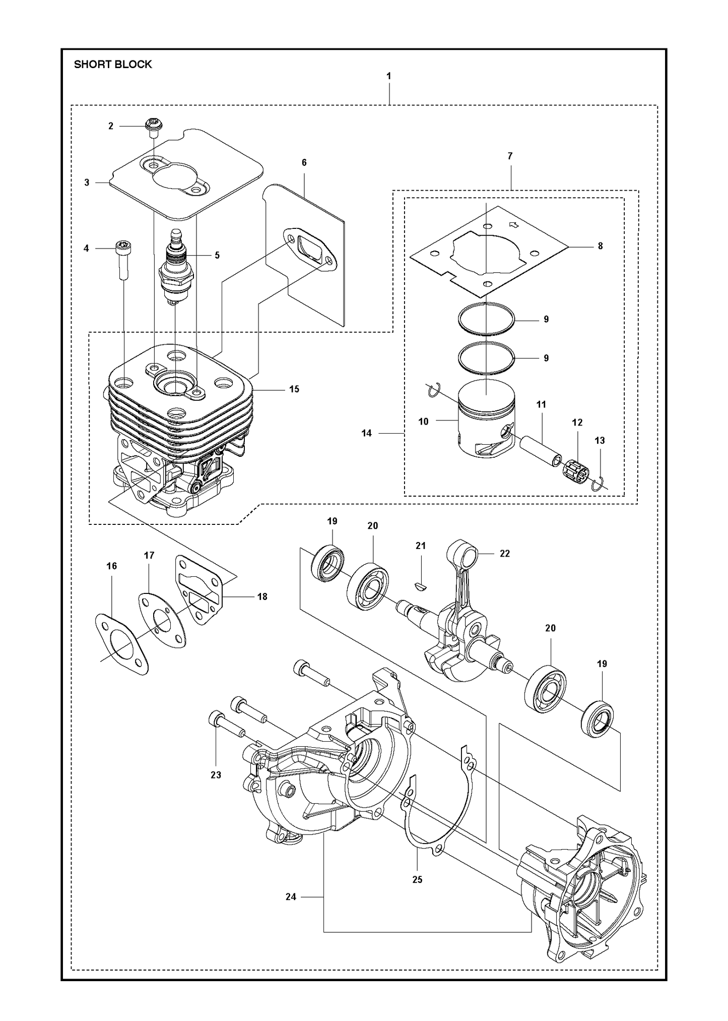 Husqvarna 505040701 onderdelentekening - positie 11