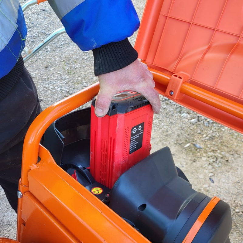 Belle Minimix 150E+ Accu Betonmolen Incl. Accu en Lader