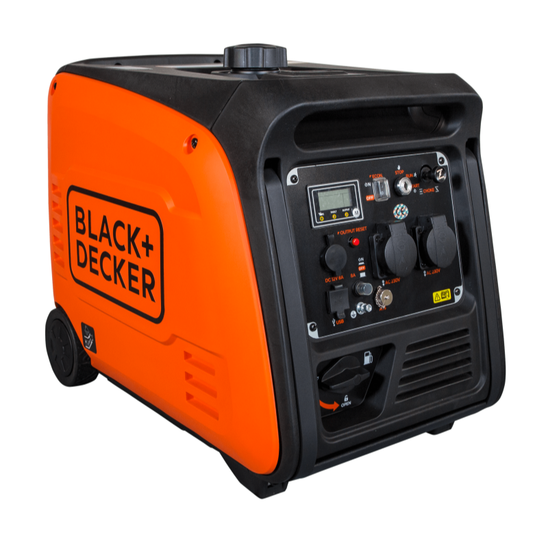 Black+Decker BXGNi4000E Inverter Benzine Generator - 4000W