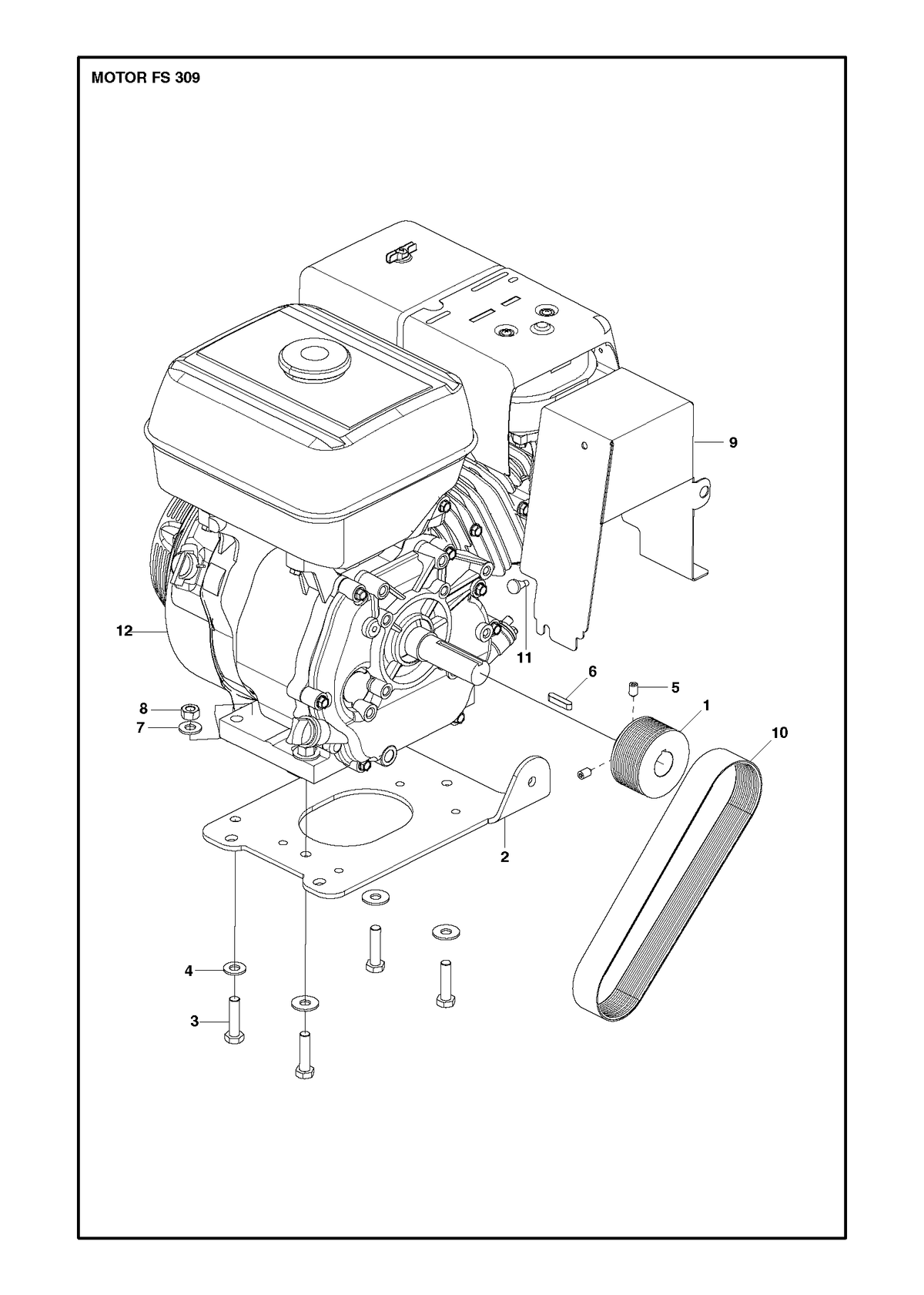 Husqvarna 588768401 onderdelentekening - positie 10