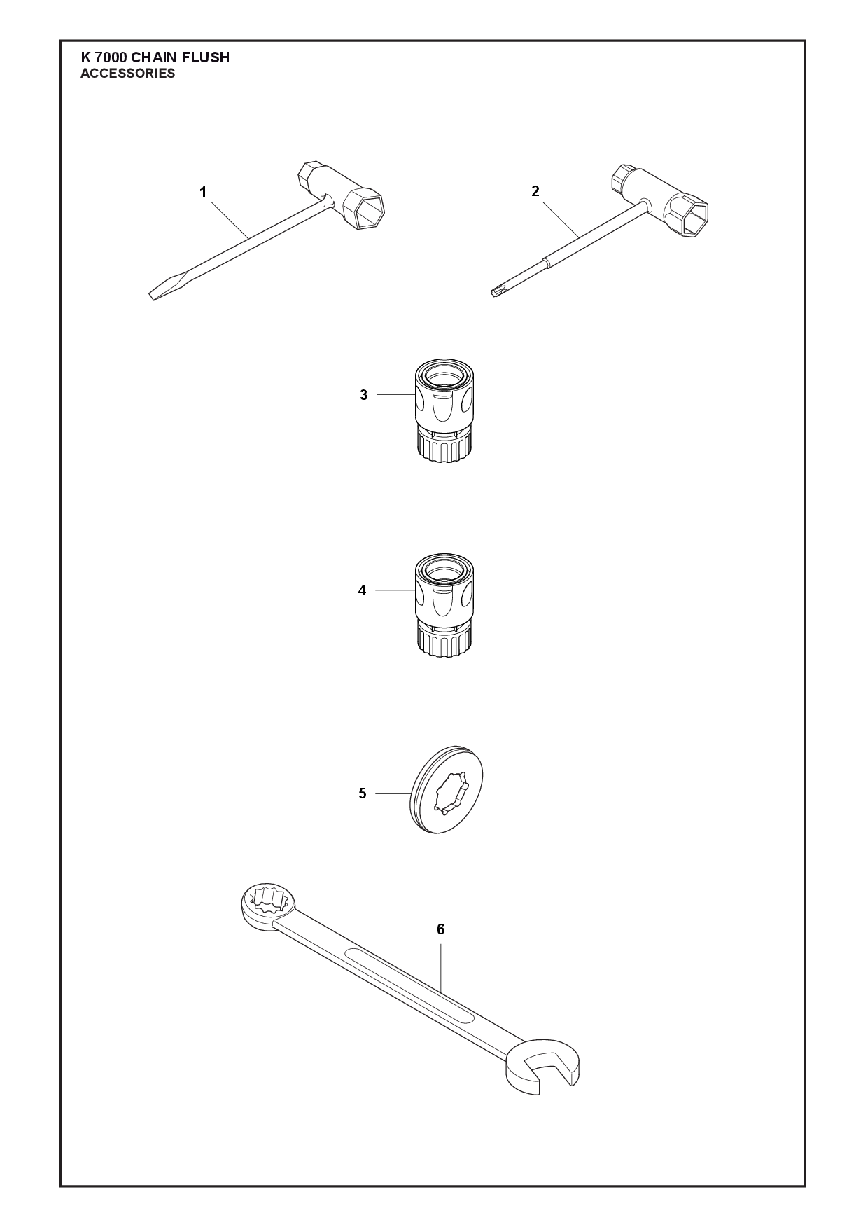 Husqvarna 501691702 onderdelentekening - positie 1