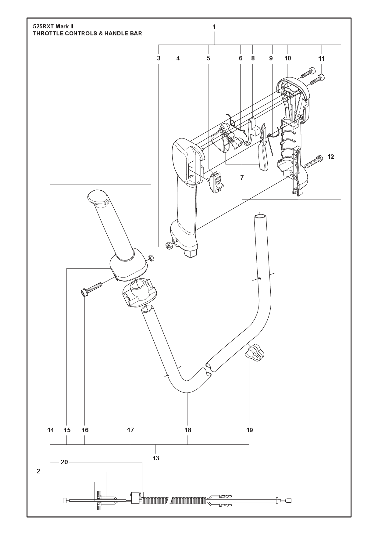 Husqvarna 506497701 onderdelentekening - positie 7