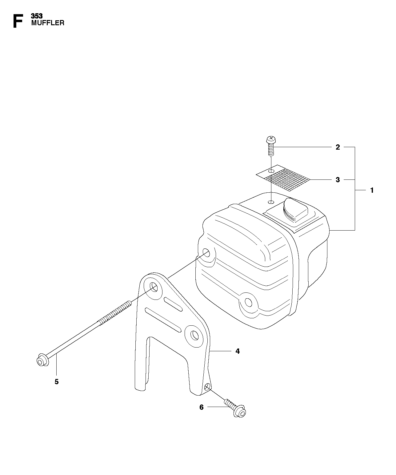 Husqvarna 503204587 onderdelentekening - positie 5