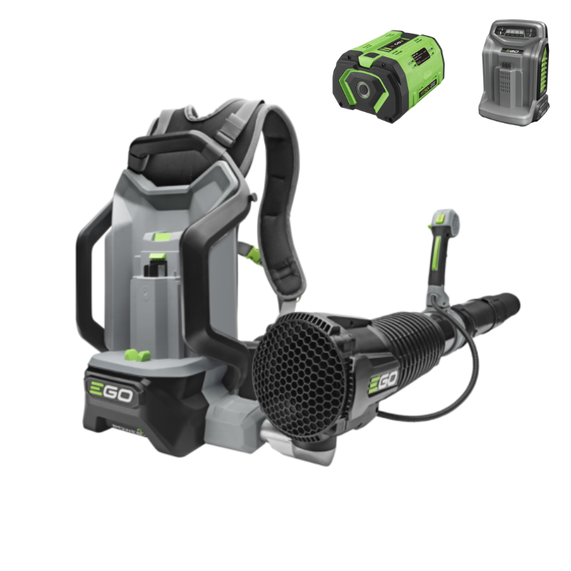 EGO LB6000E-K1103 Ruggedragen Accu Bladblazer met 10,0 Ah Accu en Lader