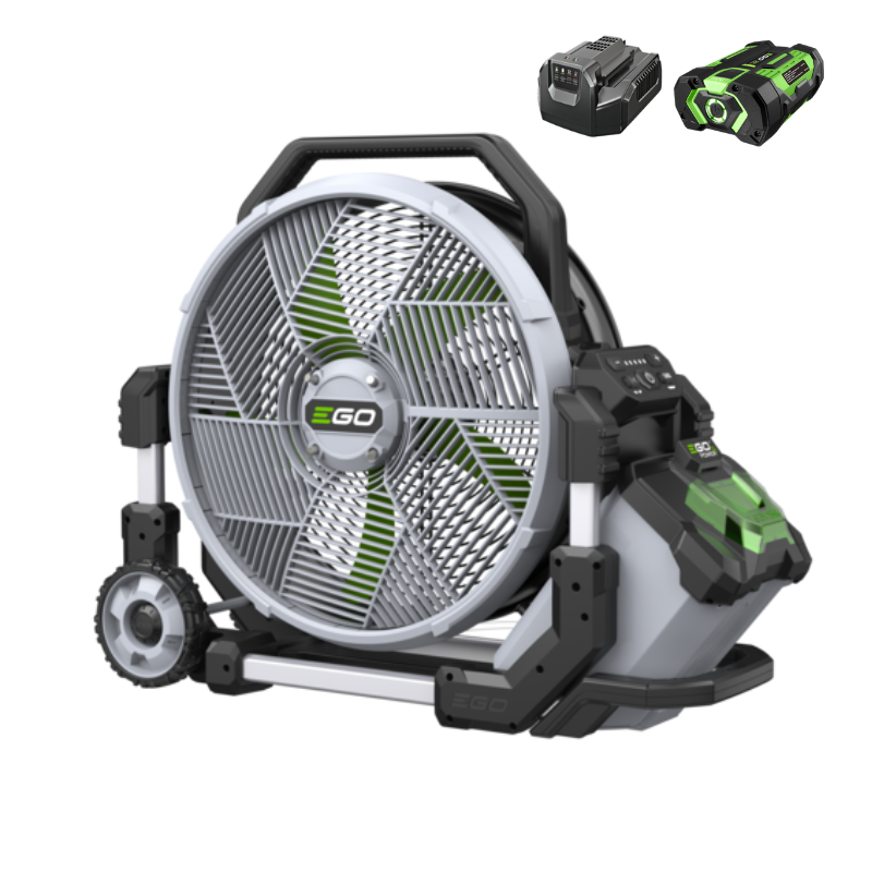 EGO FN1800E Ventilator Incl. Accu en Lader