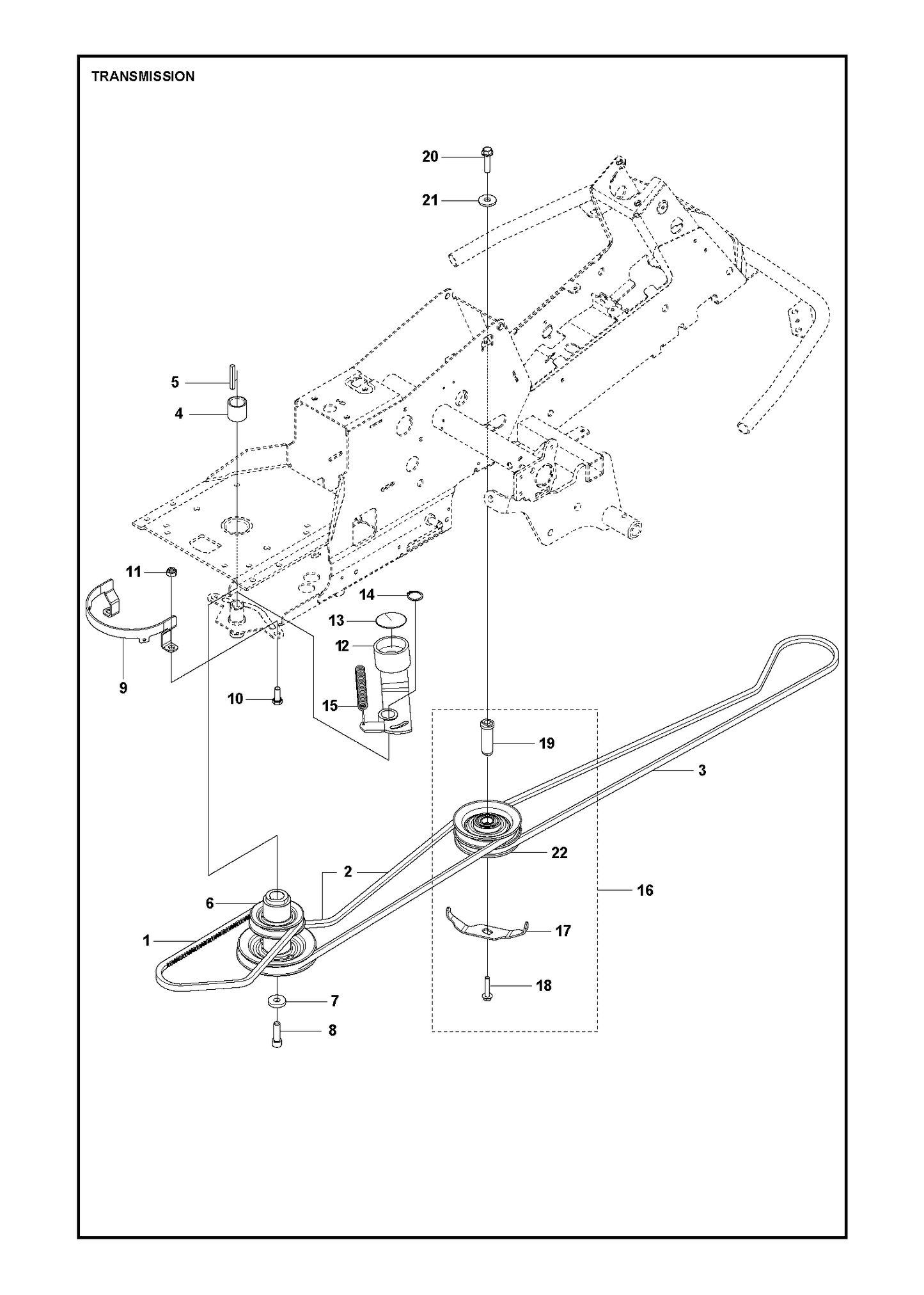 Husqvarna 506556002 onderdelentekening - positie 8