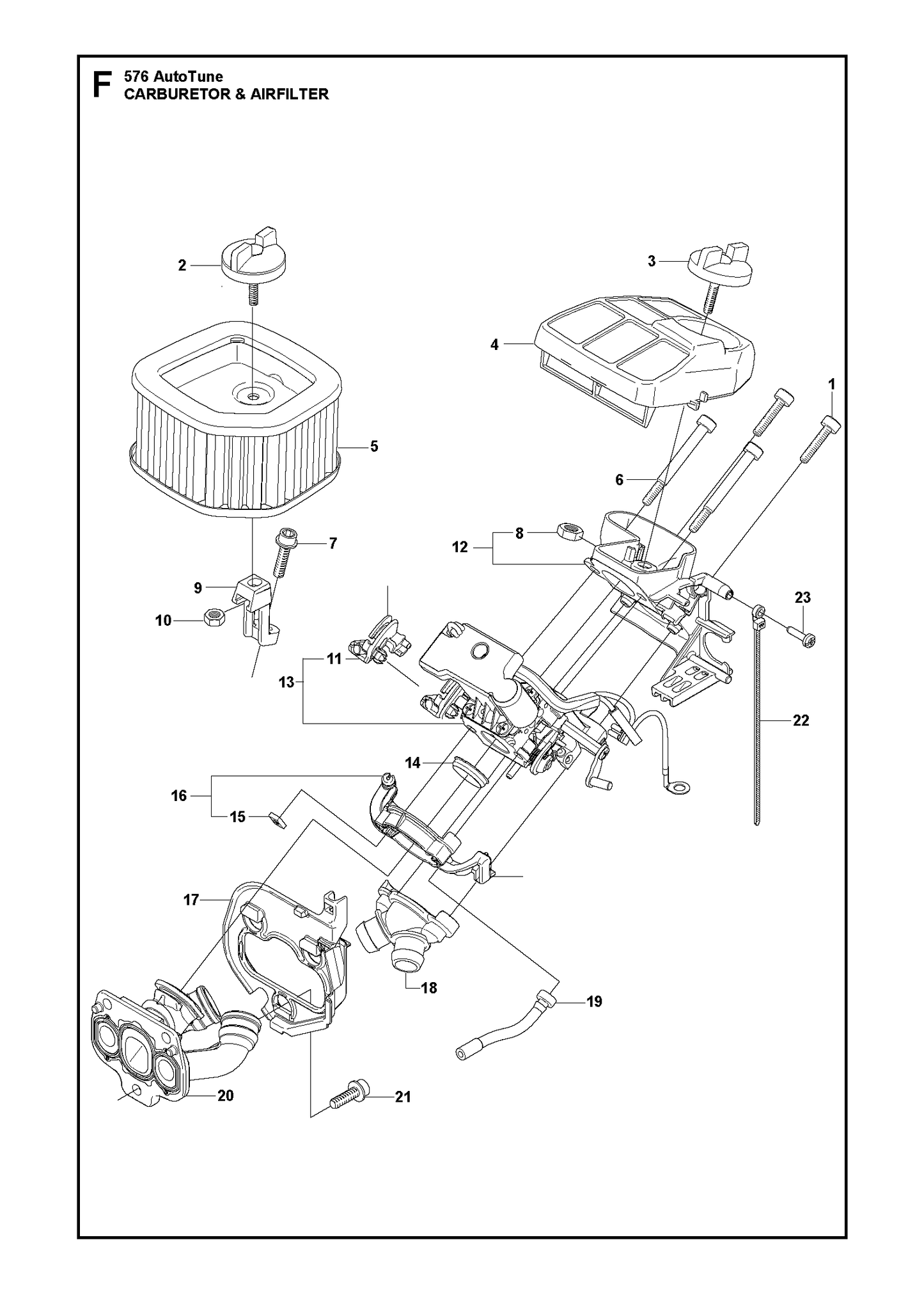 Husqvarna 503212616 onderdelentekening - positie 7