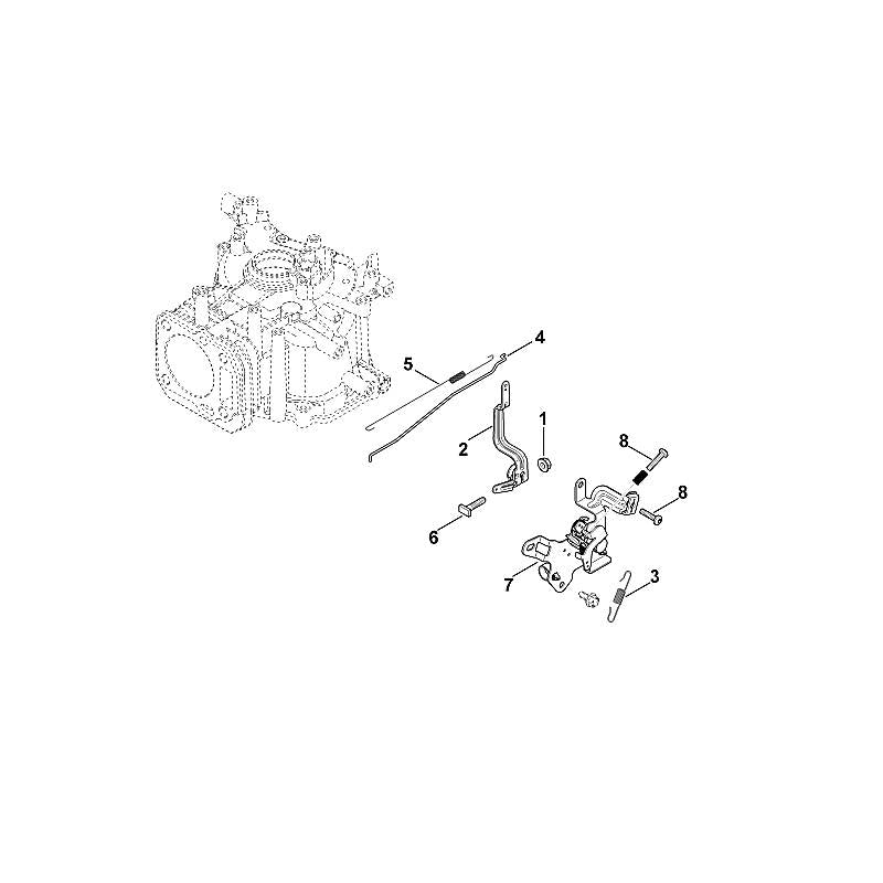 STIHL 0002-104-2103 veer positie 5 technische tekening