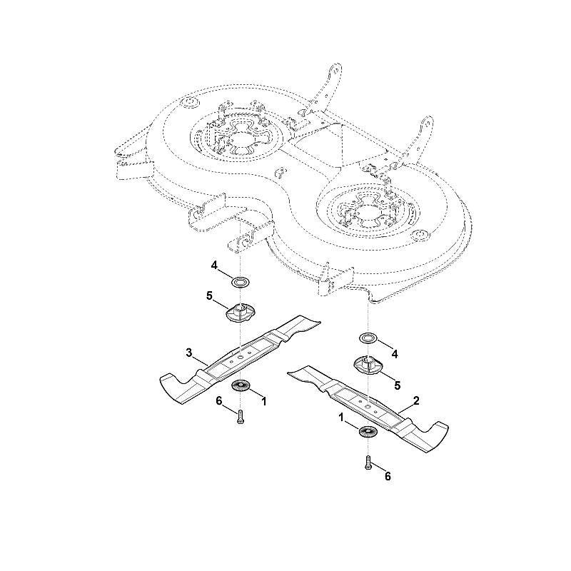 STIHL 6170-702-0145 mes rechts positie 3 technische tekening