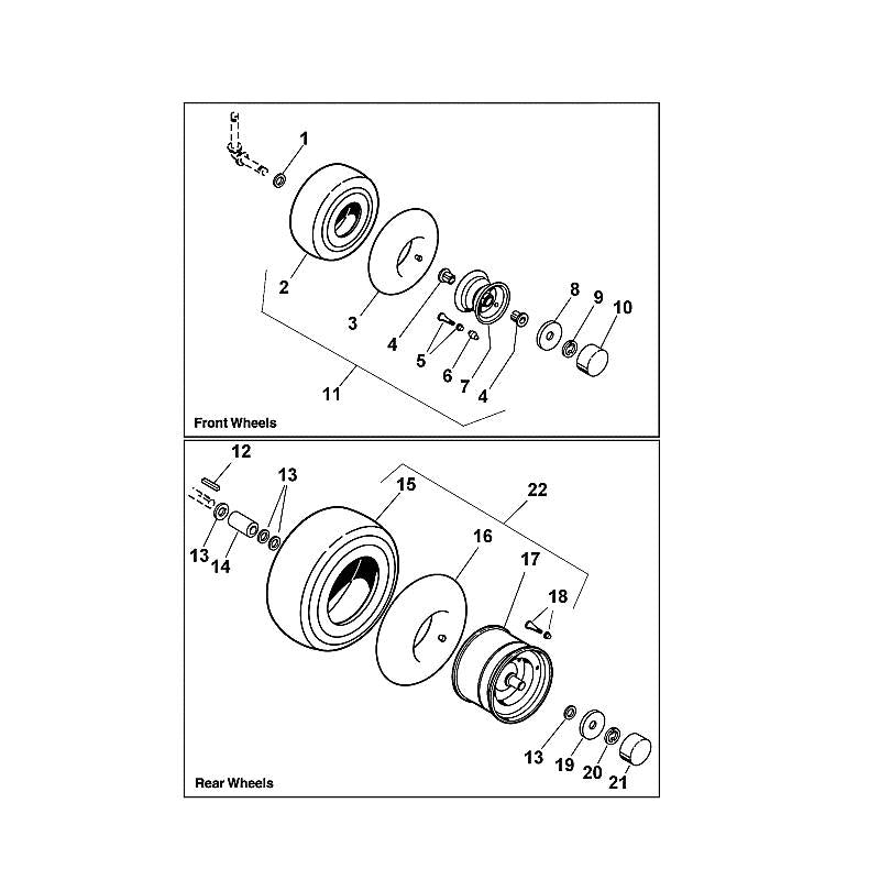 STIHL 6153-704-8200 lagerbus positie 4 technische tekening