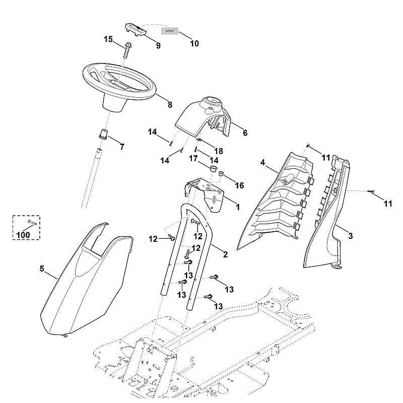 STIHL 9039-490-0994 Schroefdraadvormbout M6x16 positie 11 technische tekening