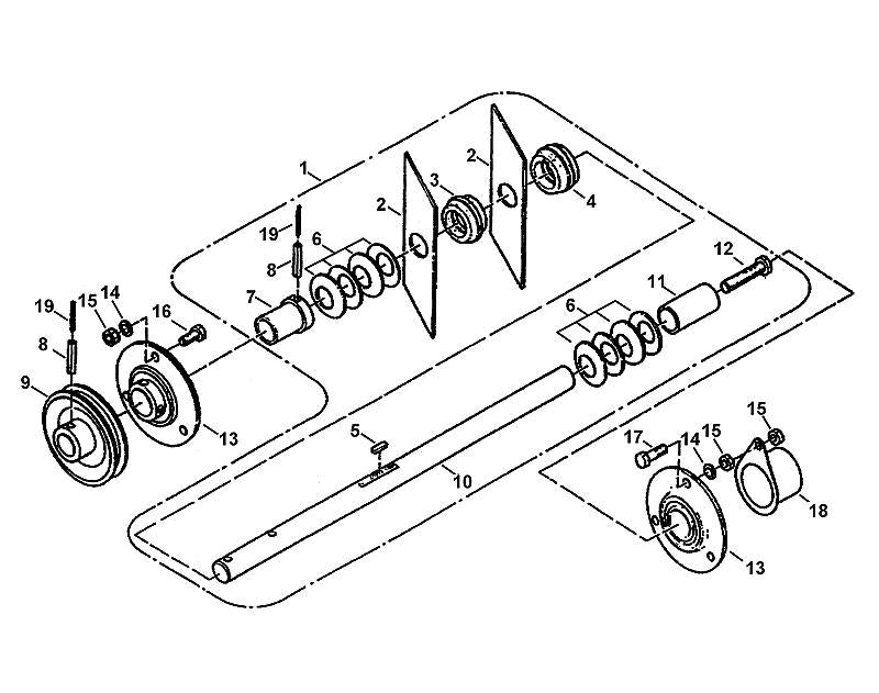 STIHL 9007-319-3071 inbusbout M12LHx55 positie 12 technische tekening