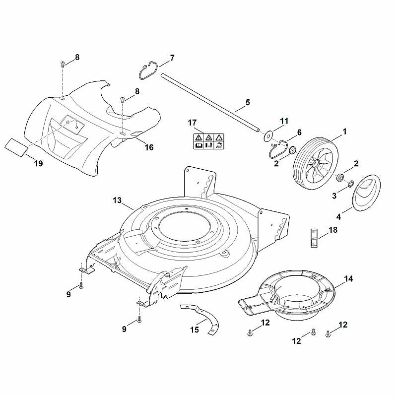 STIHL 9307-929-0220 ring A13 positie 11 technische tekening