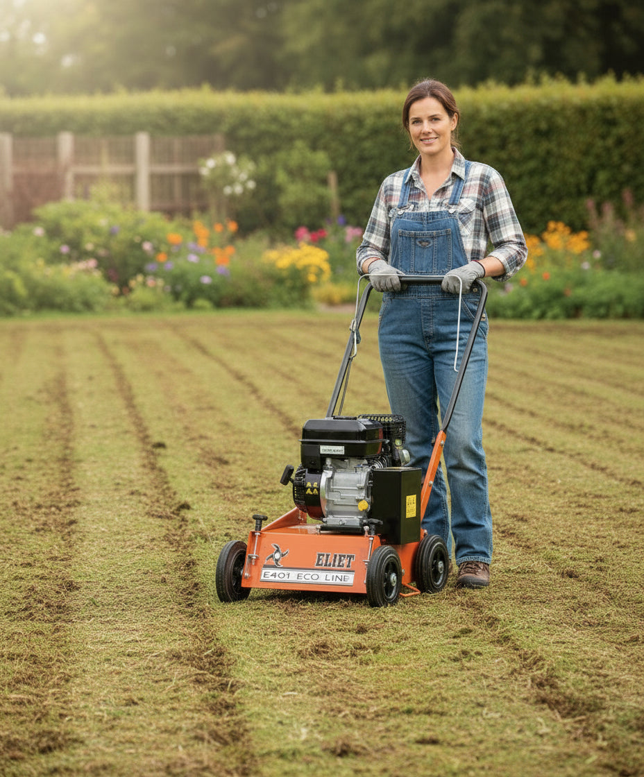 Eliet E401 ECO LINER Benzine Verticuteermachine