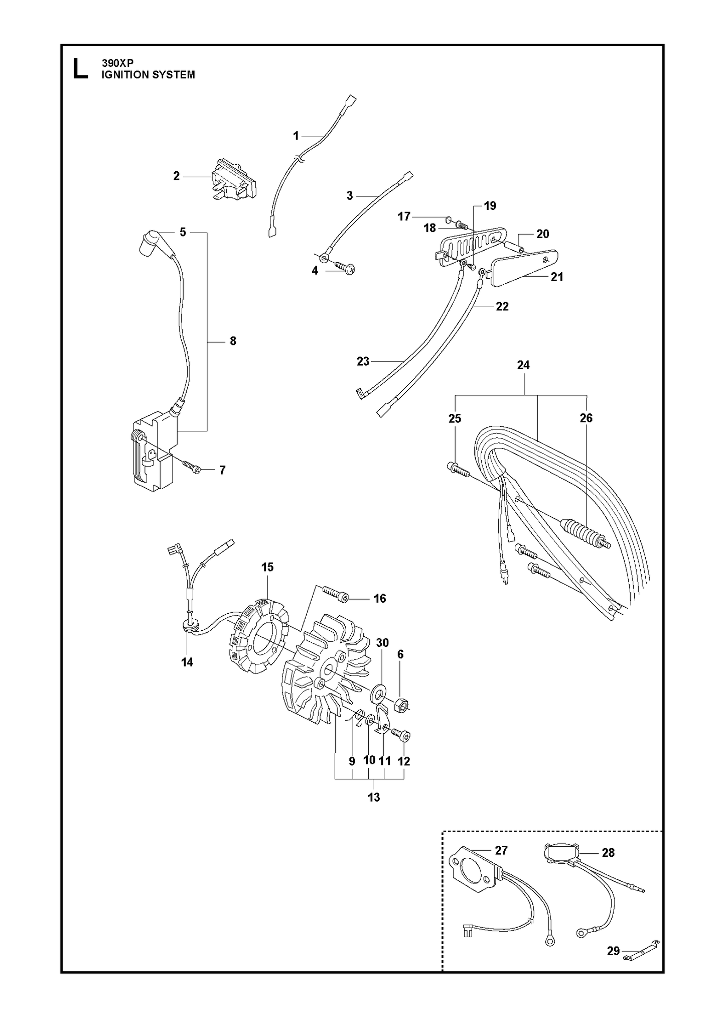 Husqvarna 501795102 onderdelentekening - positie 17