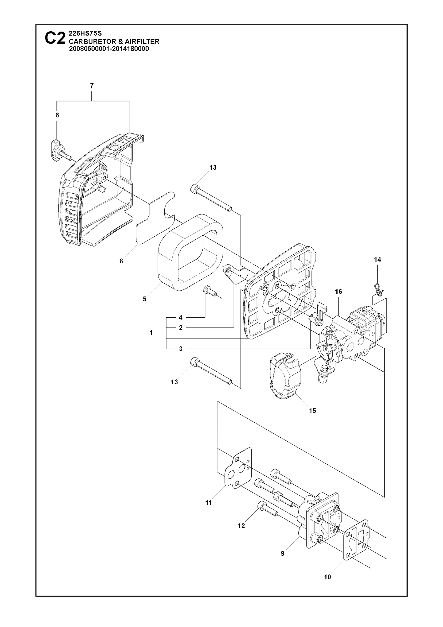 Husqvarna 506652901 onderdelentekening - positie 5