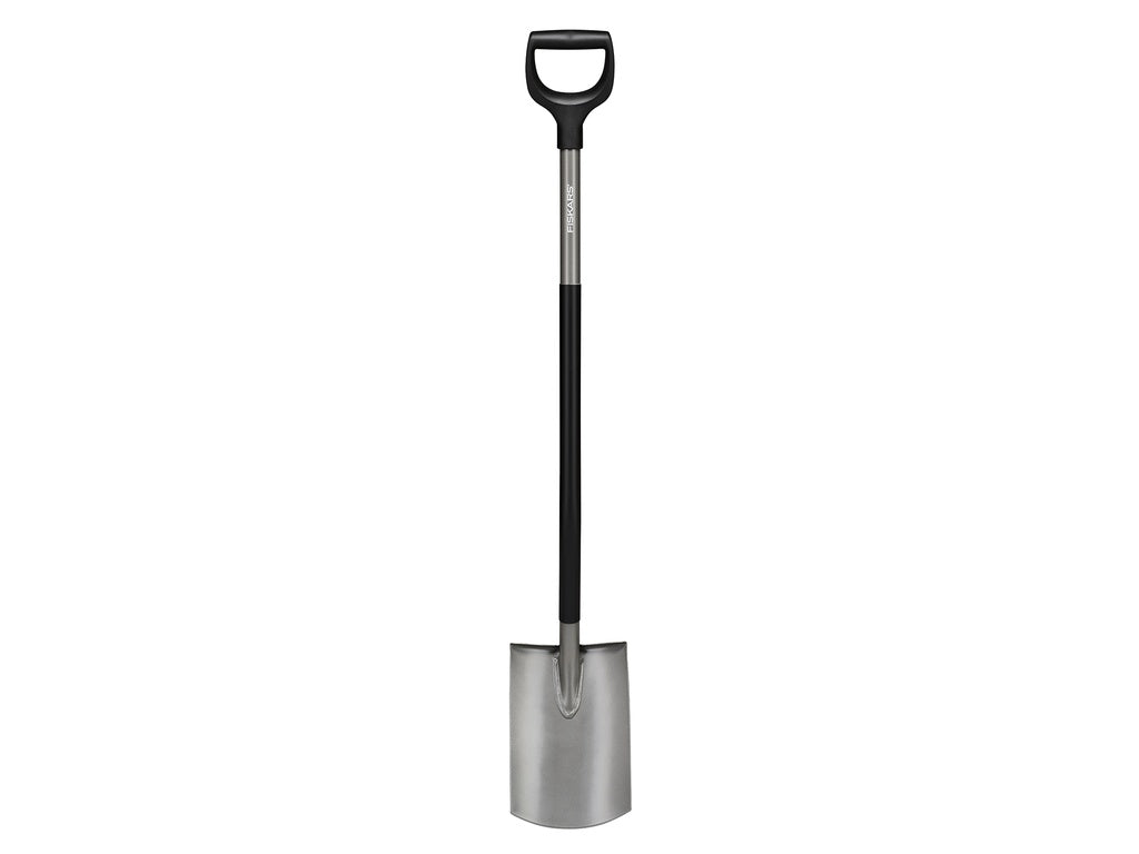 Fiskars Tuinspade Ergonomic Rond - met 125 cm steel-keizers.nu