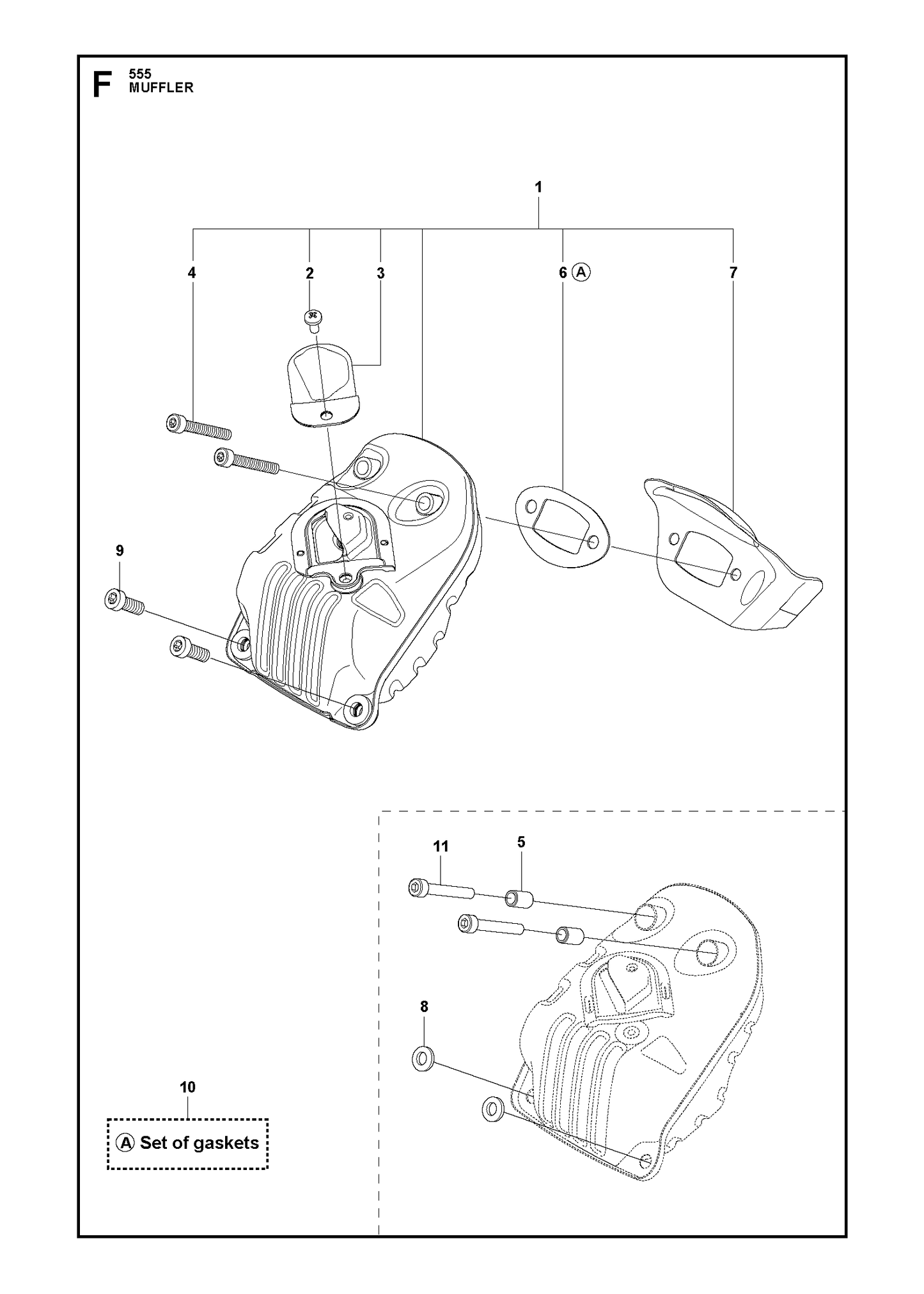 Husqvarna 505171301 onderdelentekening - positie 3
