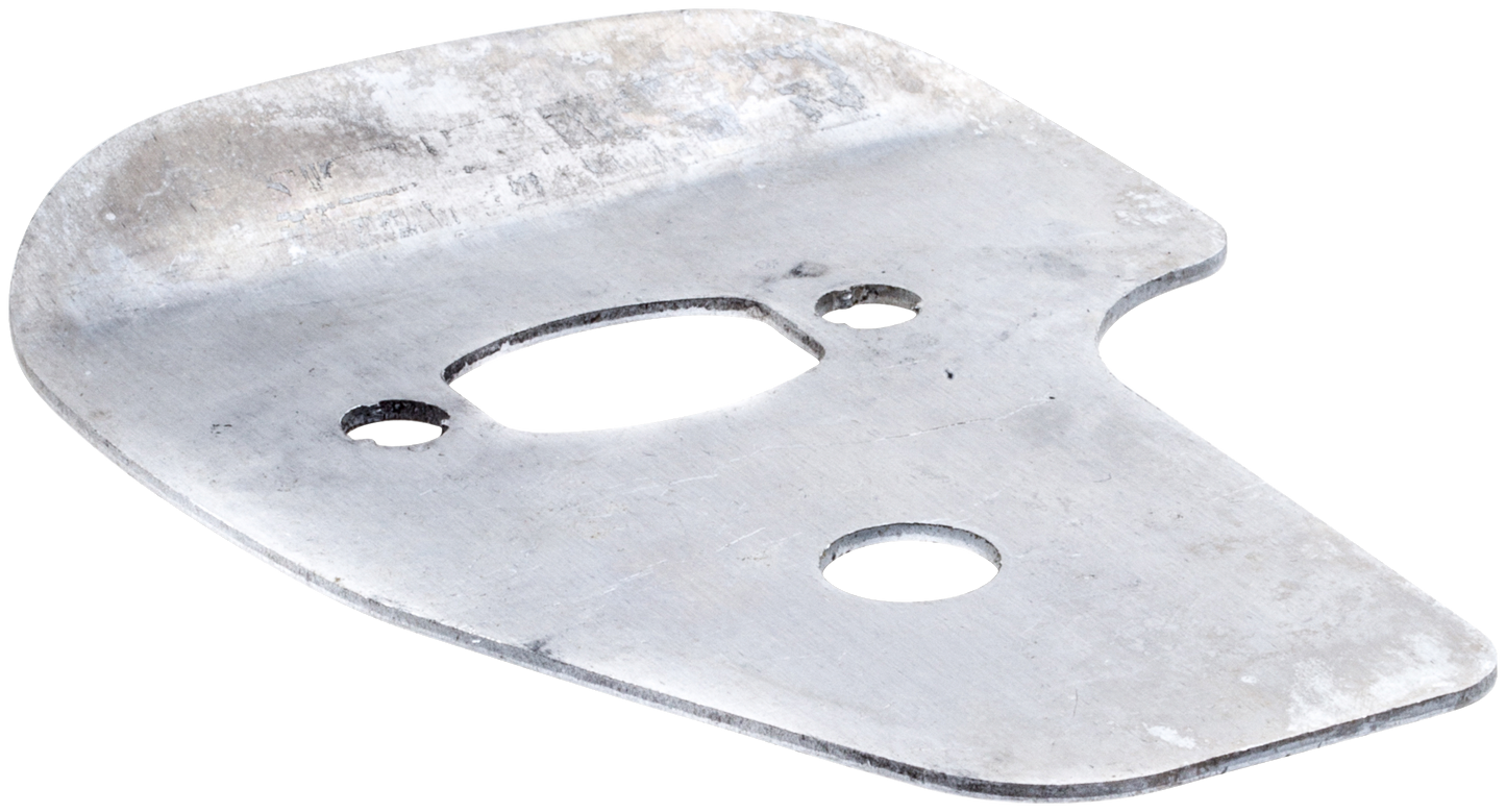 MUFFLER BACK PLATE