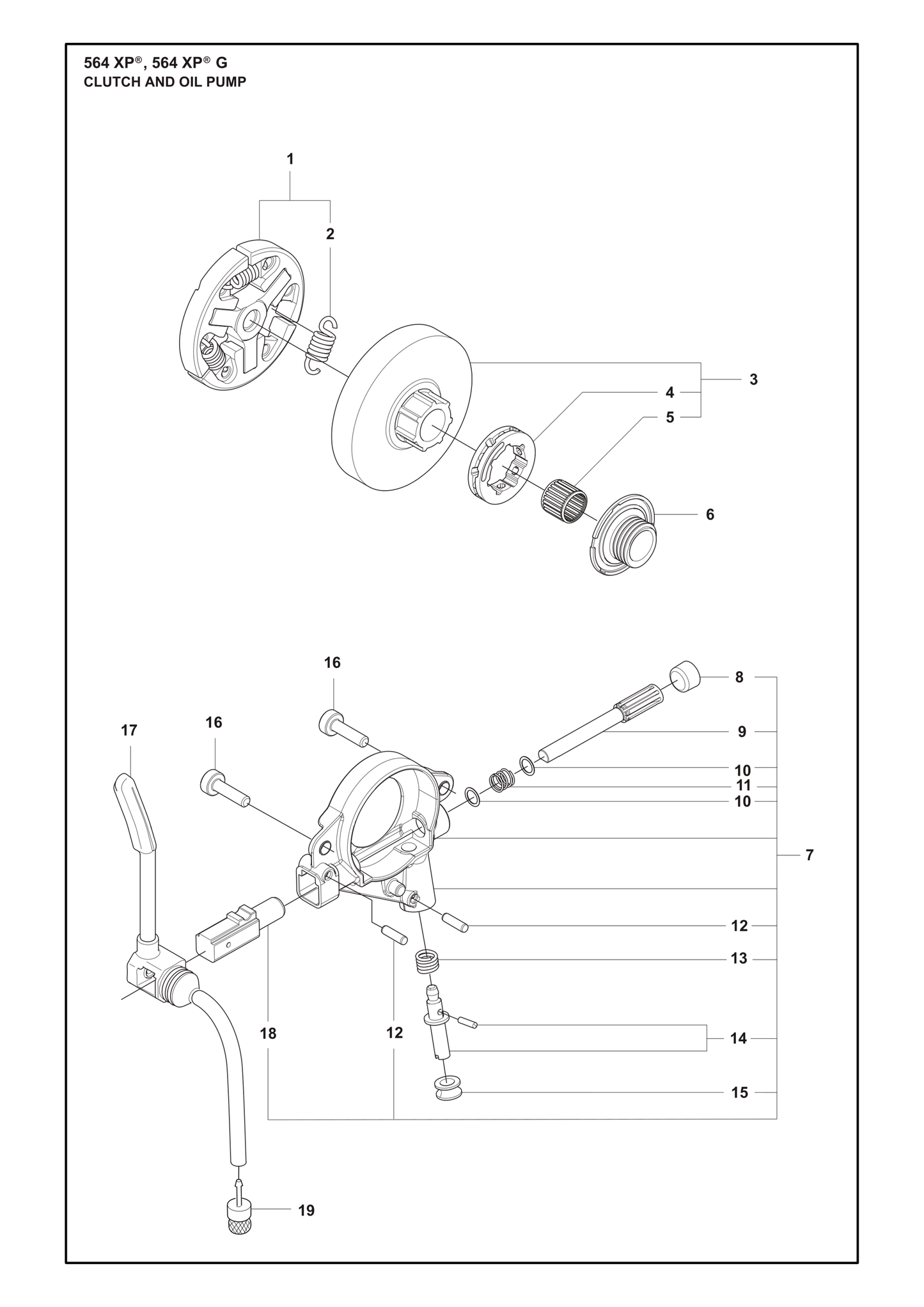 Husqvarna 501598002 onderdelentekening - positie 4