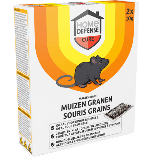 Home Defense Magik Grain Muizenlokdoos Granen - 2 stuks