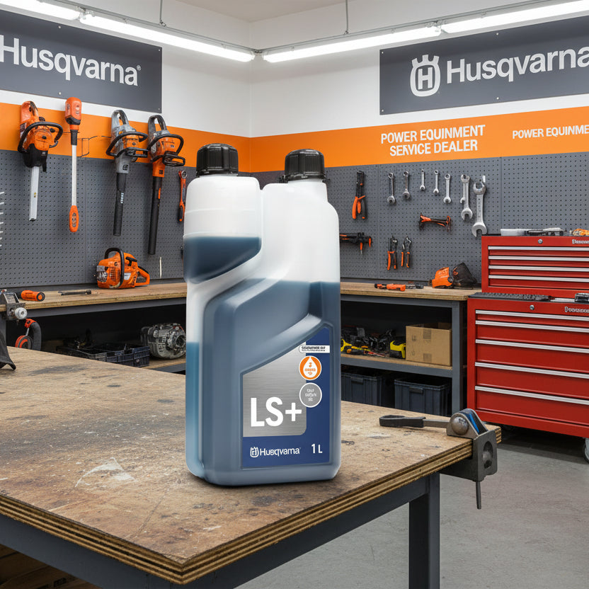 Husqvarna LS+ 2-Takt Olie - 1-liter-keizers.nu