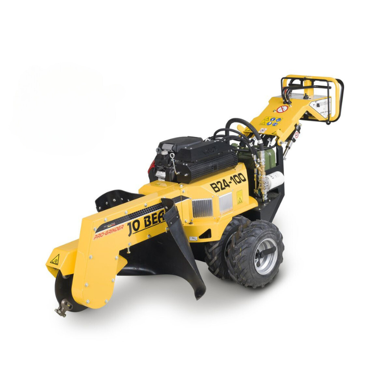 Jo Beau B24-100 Semi-Automatische Benzine Boomstronkfrees Dubbele Wielen en Freestandset - DEMO MACHINE