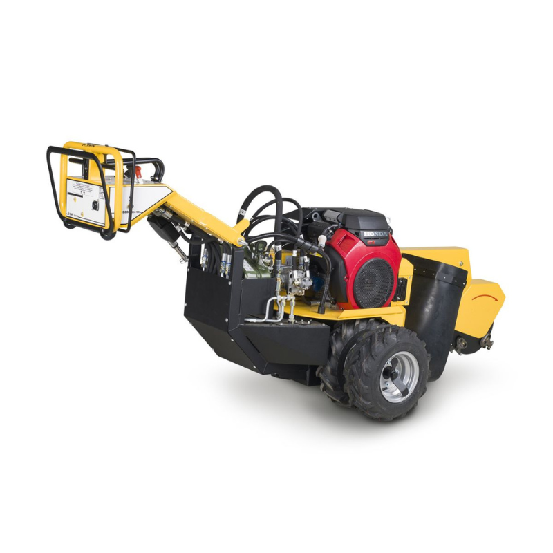 Jo Beau B24-100 Semi-Automatische Benzine Boomstronkfrees Dubbele Wielen en Freestandset - DEMO MACHINE