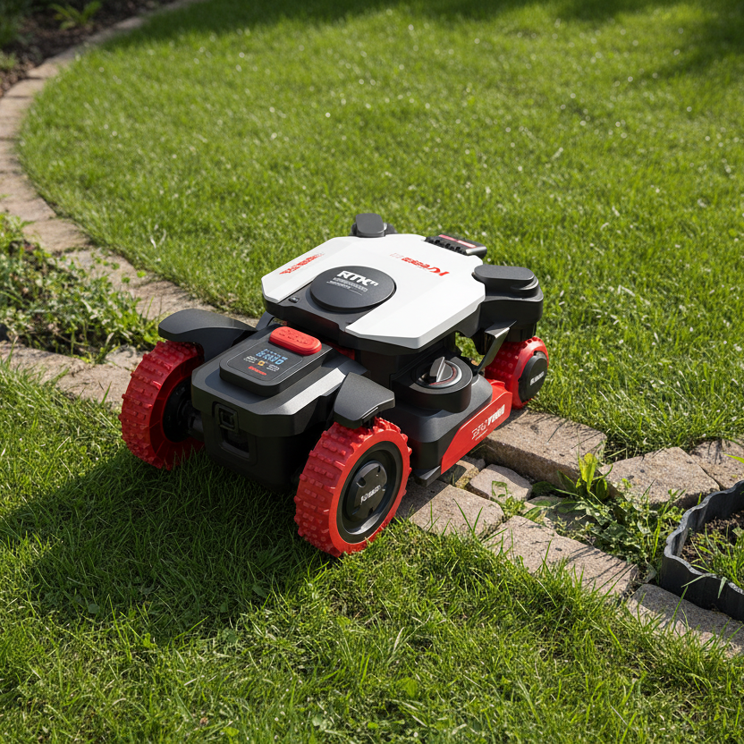 Kress EyePilot 4×4 RTK01D KR283E robotmaaier (3000 m01E/dag) met 4WD, vision-AI en ZeroTrim-keizers.nu