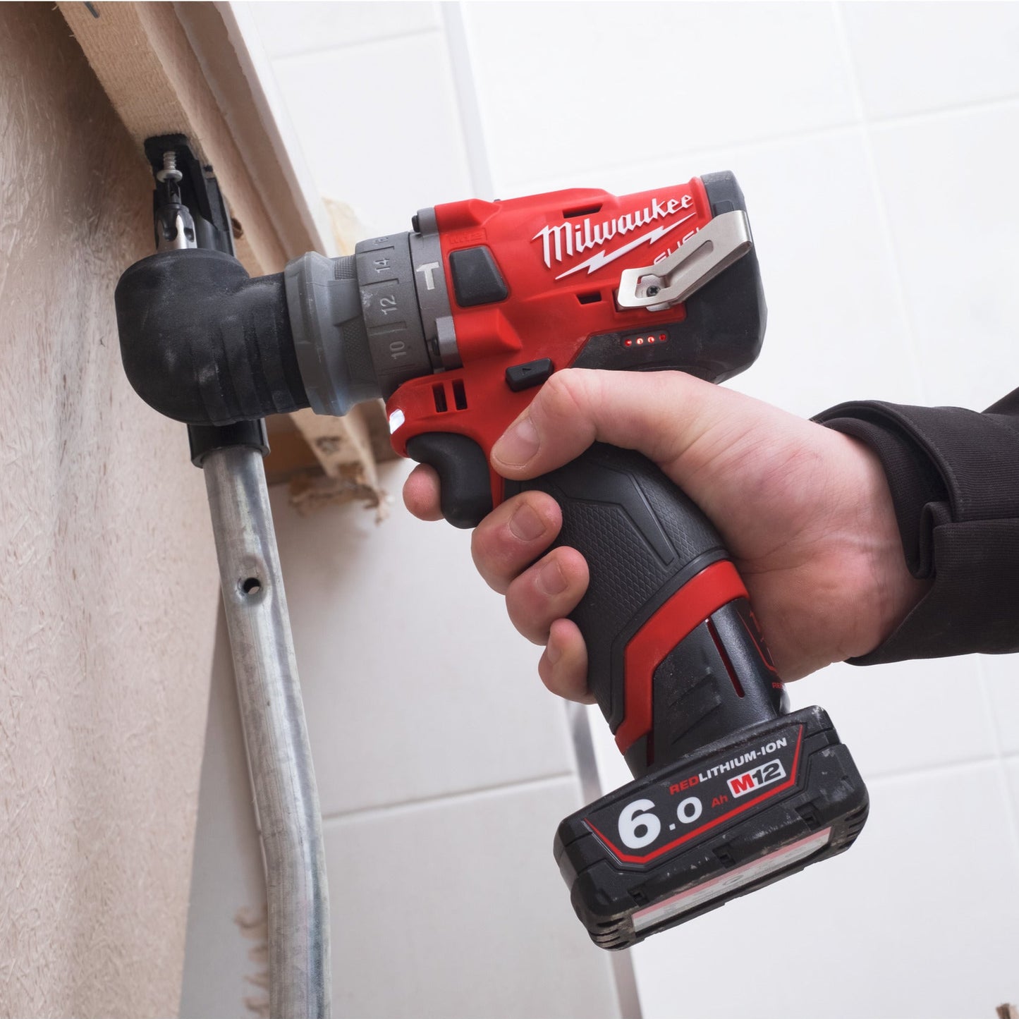 Milwaukee M12 FUEL subcompacte slagboormachine met afneembare boorhouderkeizers_nu_5