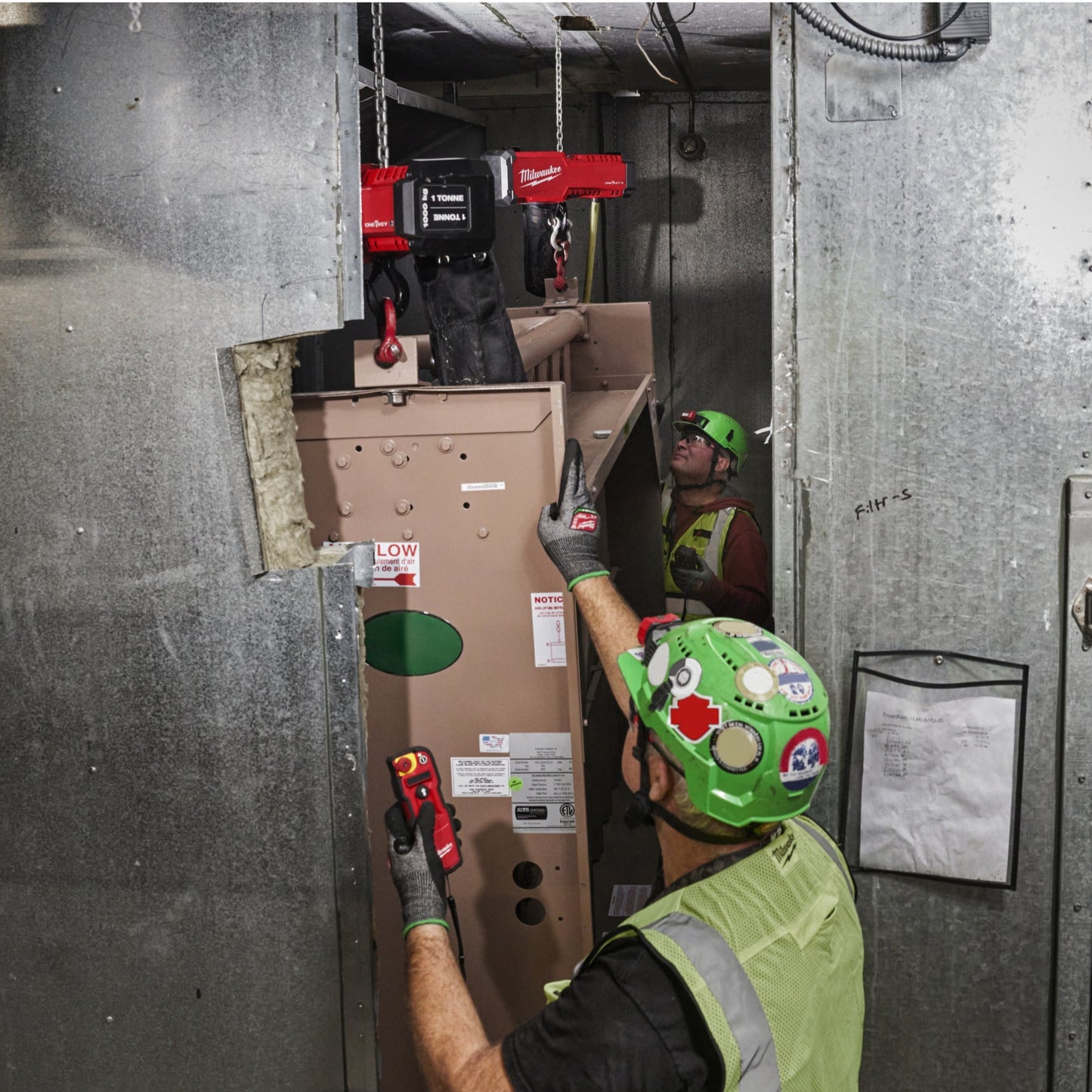 Milwaukee M18Koolborstelloos1 ton ketting takel met ONE-KEYkeizers_nu_5