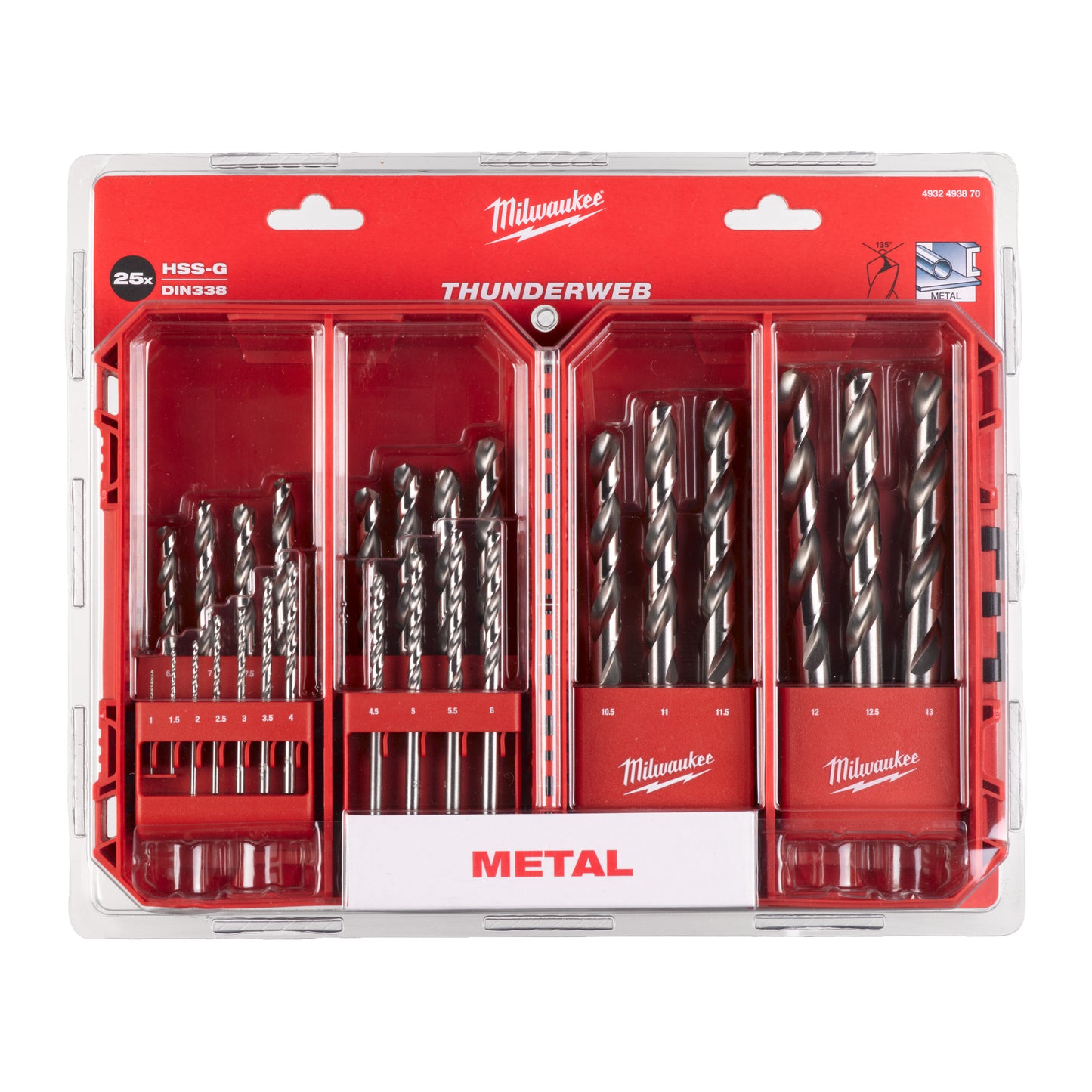 Milwaukee HSS-G Thunderweb Set - 25xkeizers_nu_12