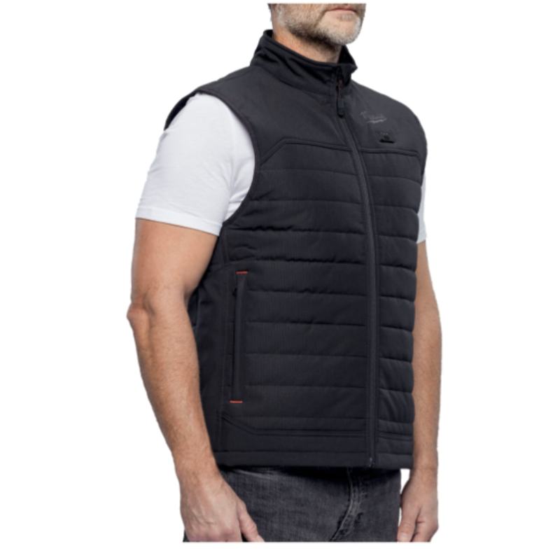 Milwaukee M12 HPVBL3-0 Heated Puffer Vest - Zwart - M