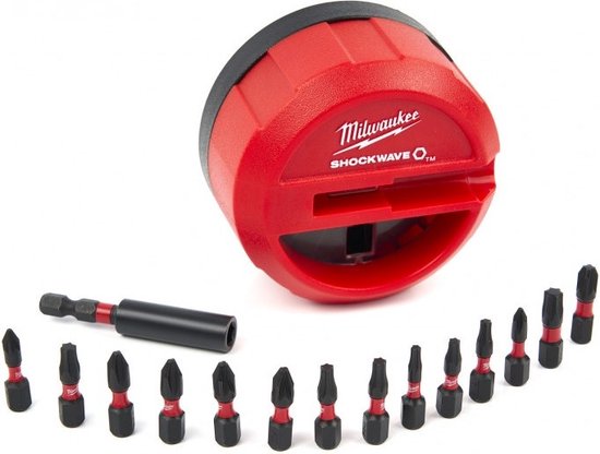Milwaukee Shockwave Impact Duty Schroefbitset - 15 stuks