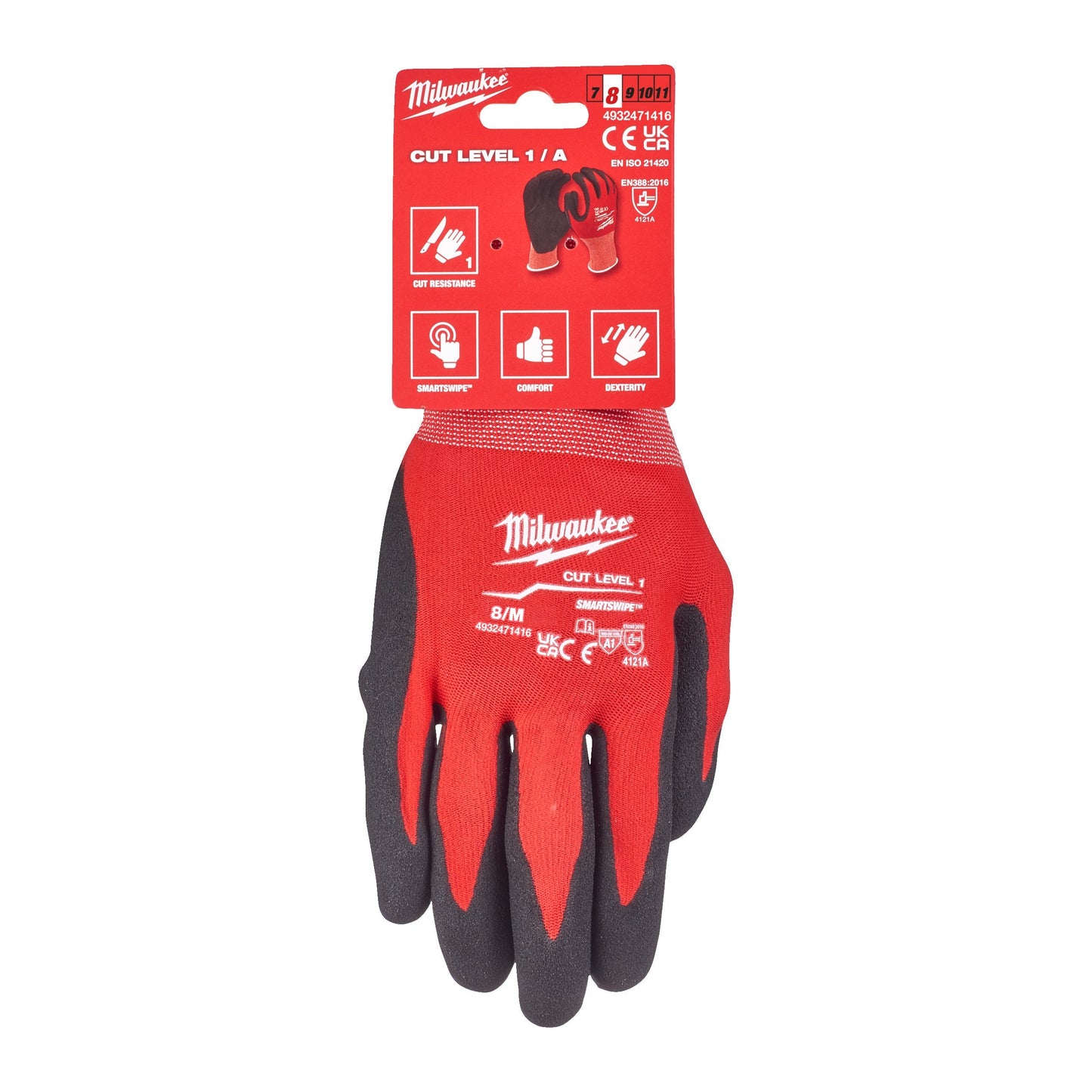 Milwaukee Snijbeschermhandschoenen Klasse A
