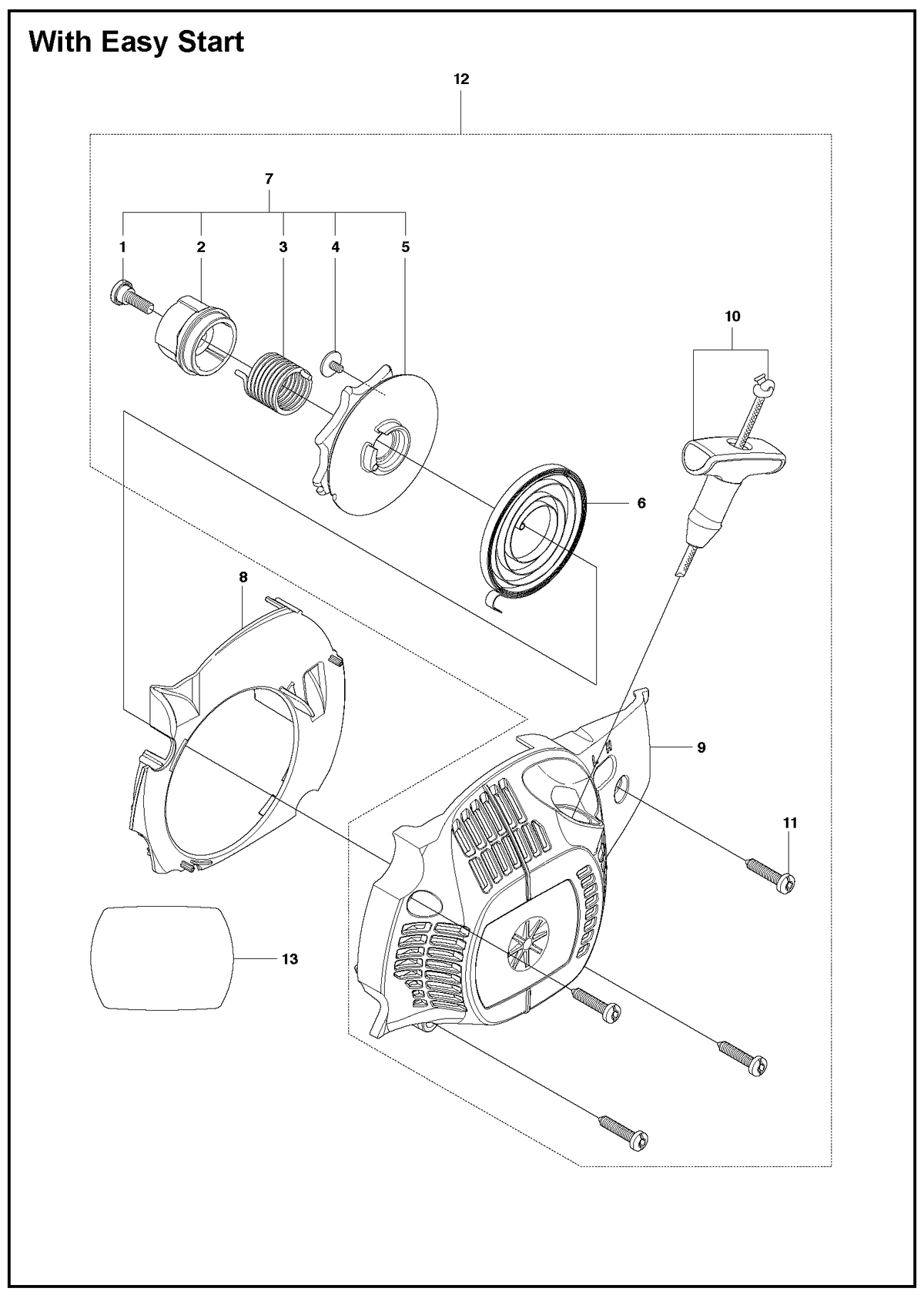 Husqvarna 530021180 onderdelentekening - positie 3