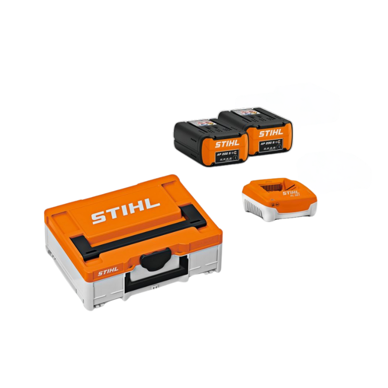STIHL Power Box BASIC Incl. 2x AP 200 S Accu & AL 301 Snellader