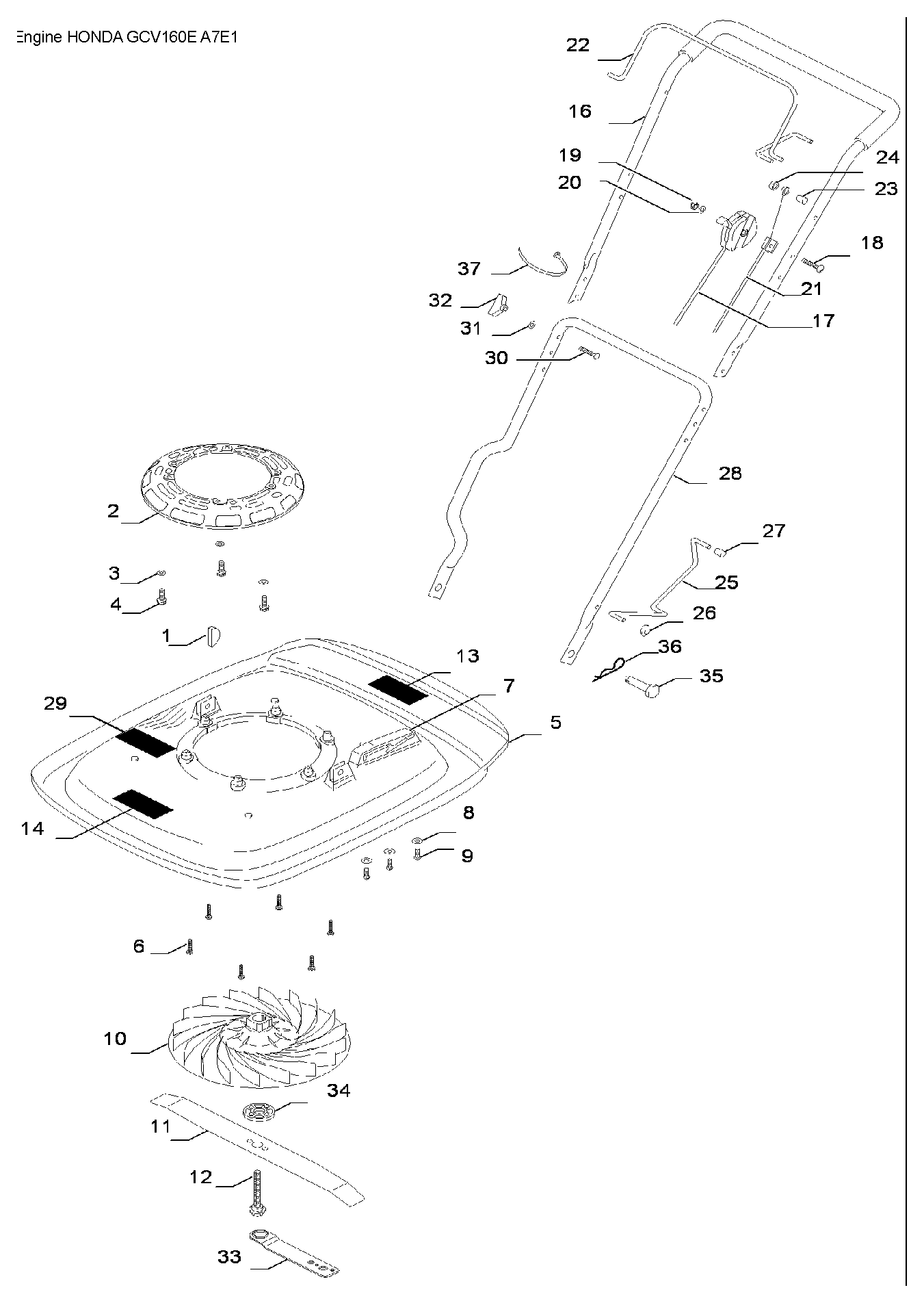 Husqvarna 511900400 onderdelentekening - positie 11
