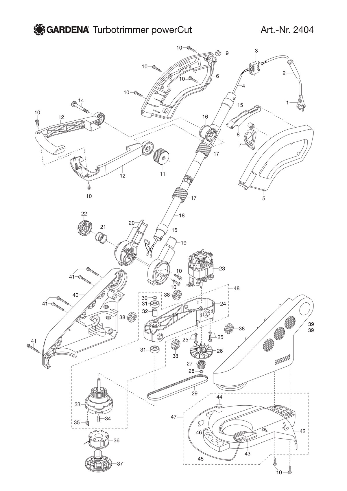 Husqvarna 520437401 onderdelentekening - positie 3
