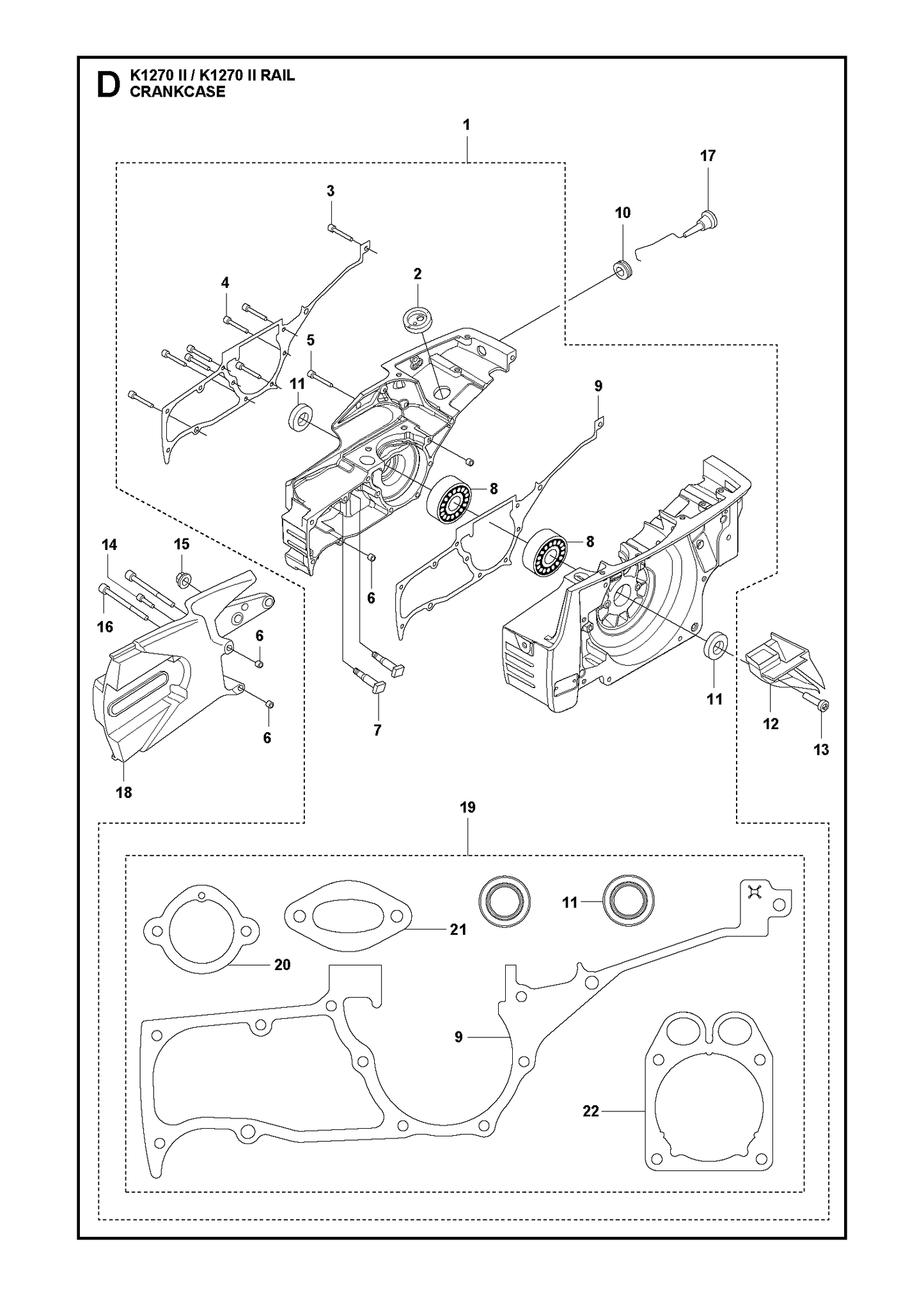 Husqvarna 503260205 onderdelentekening - positie 11