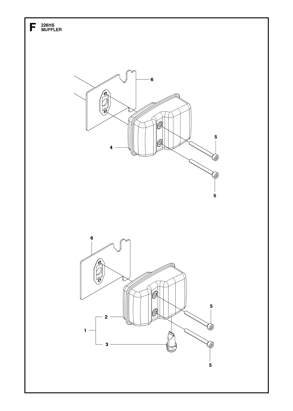 Husqvarna 523071601 onderdelentekening - positie 4