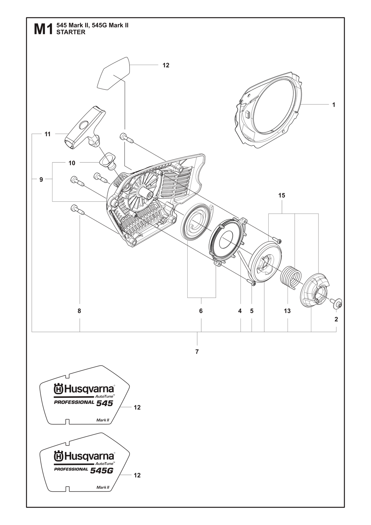 Husqvarna 596230501 onderdelentekening - positie 7