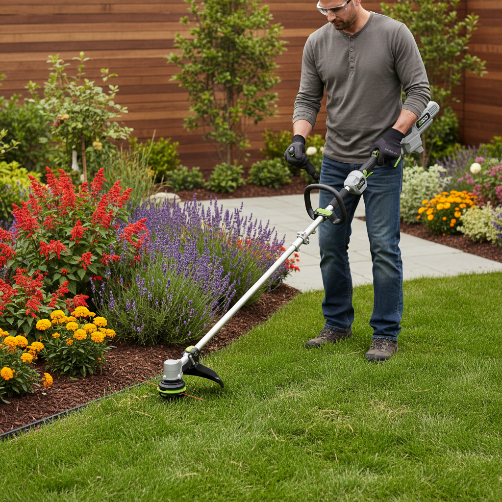 EGO ST1511E Accu Grastrimmer Incl. Accu en Lader (Actieset)