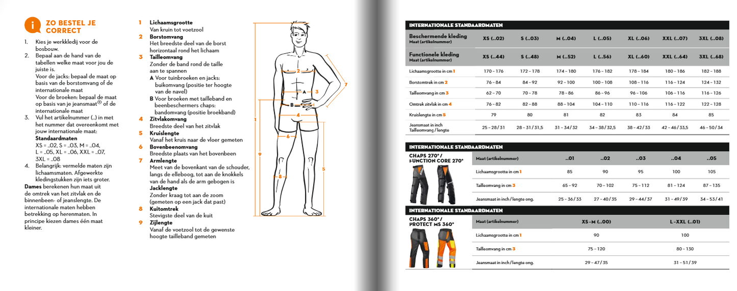 STIHL DYNAMIC Tuinbroek met Tailleband - Snijbeschermingsklasse 1